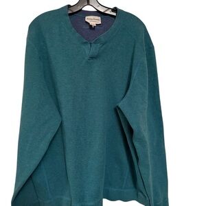 Tommy Bahama Blue Reversible Sweatshirt